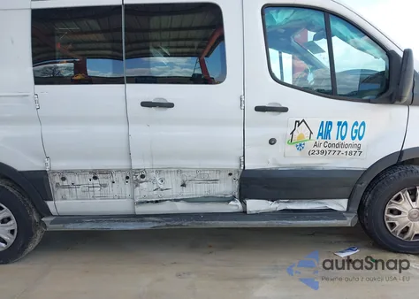 2019 Ford Transit z USA, uszkodzony, nr VIN 1FTYR1ZM5KKA71206